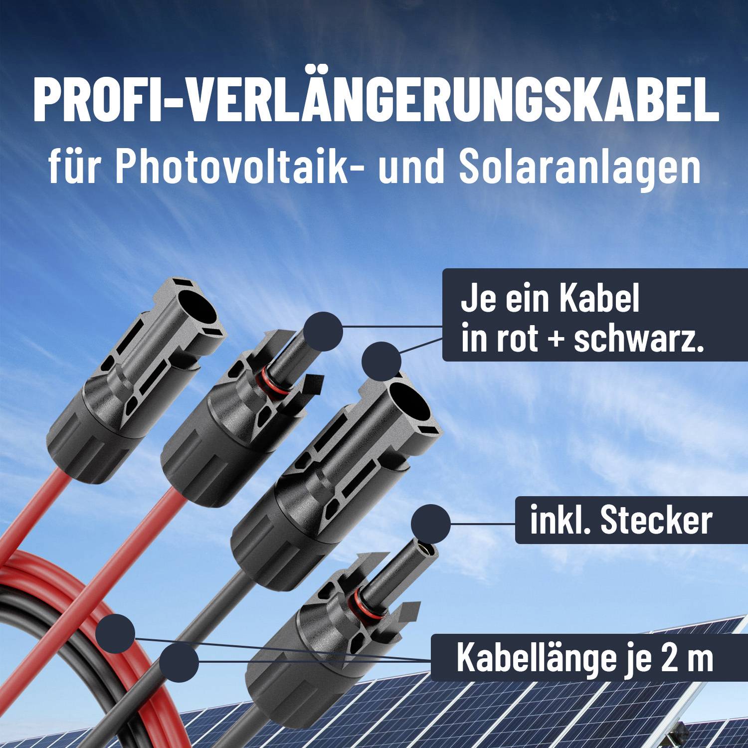 Подовжувач Absina 910001 Довжина кабелю 2 м