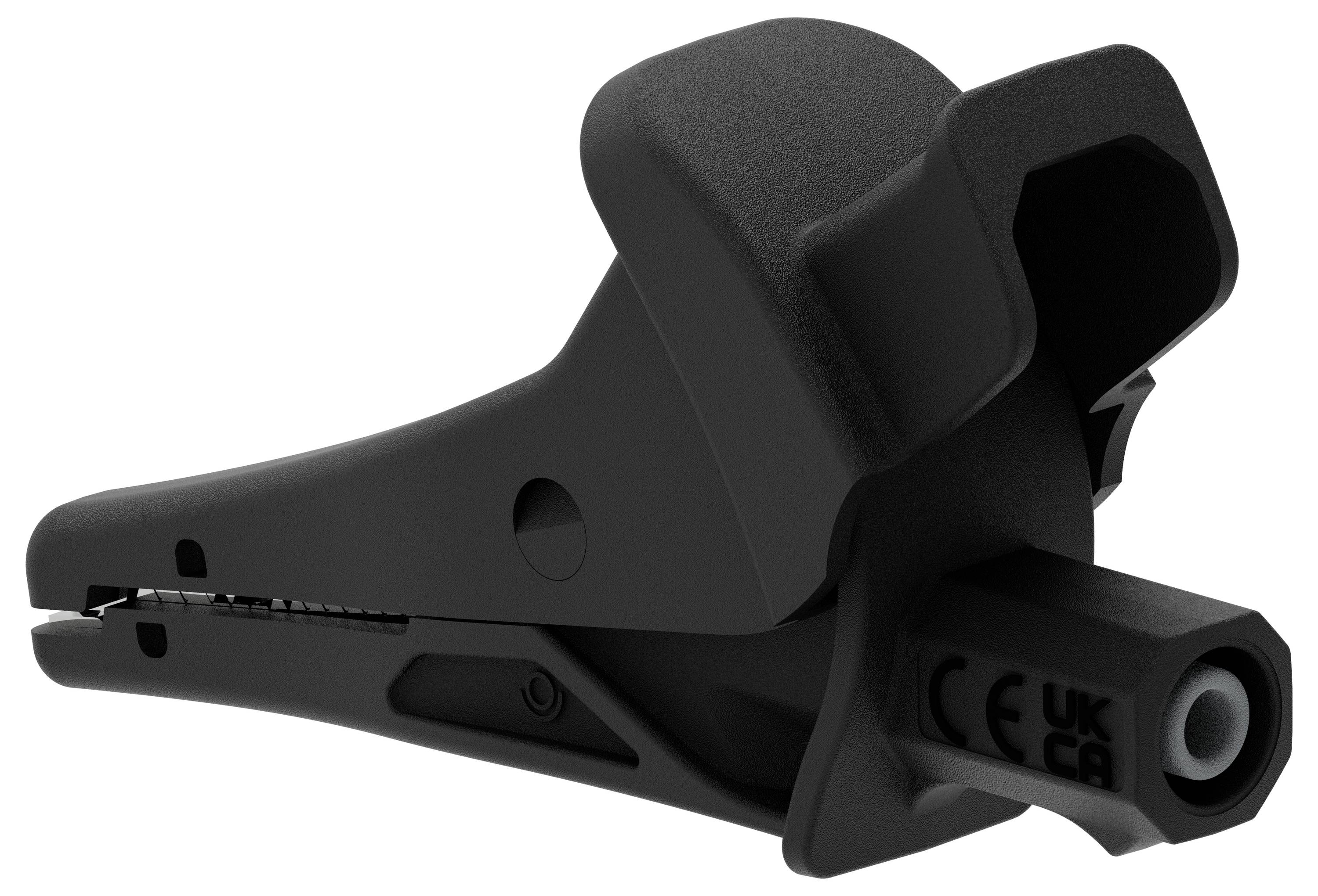 Zacisk krokodylowy Electro PJP 5104-IEC-CD1-N 5104-IEC-CD1-N Maksymalny zakres zacisku: 25 mm Długość: 91 mm czarny 1 sz-2