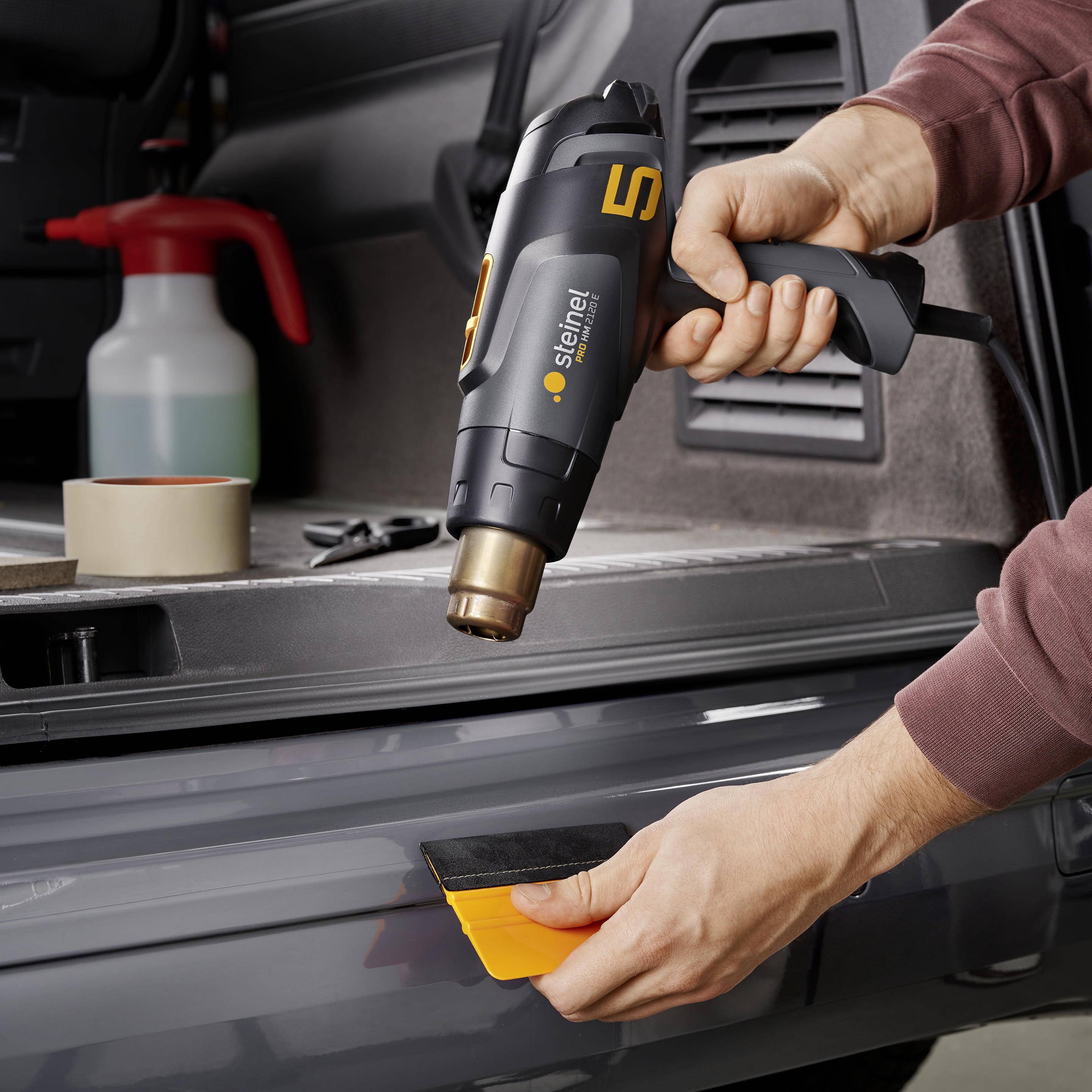 Steinel HEISSLUFTGEBLAESE HM 2120 E CARWRAPPER 089641 2200 Вт 80 - 630 °C Теплова гармата