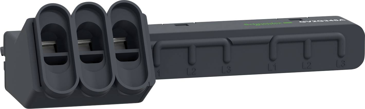 Schneider Electric GV2G345A Trójfazowy system szyn zbiorczych, 63A, 2 wyjścia, rozstaw 54mm system szyn zbiorczych 1 szt.