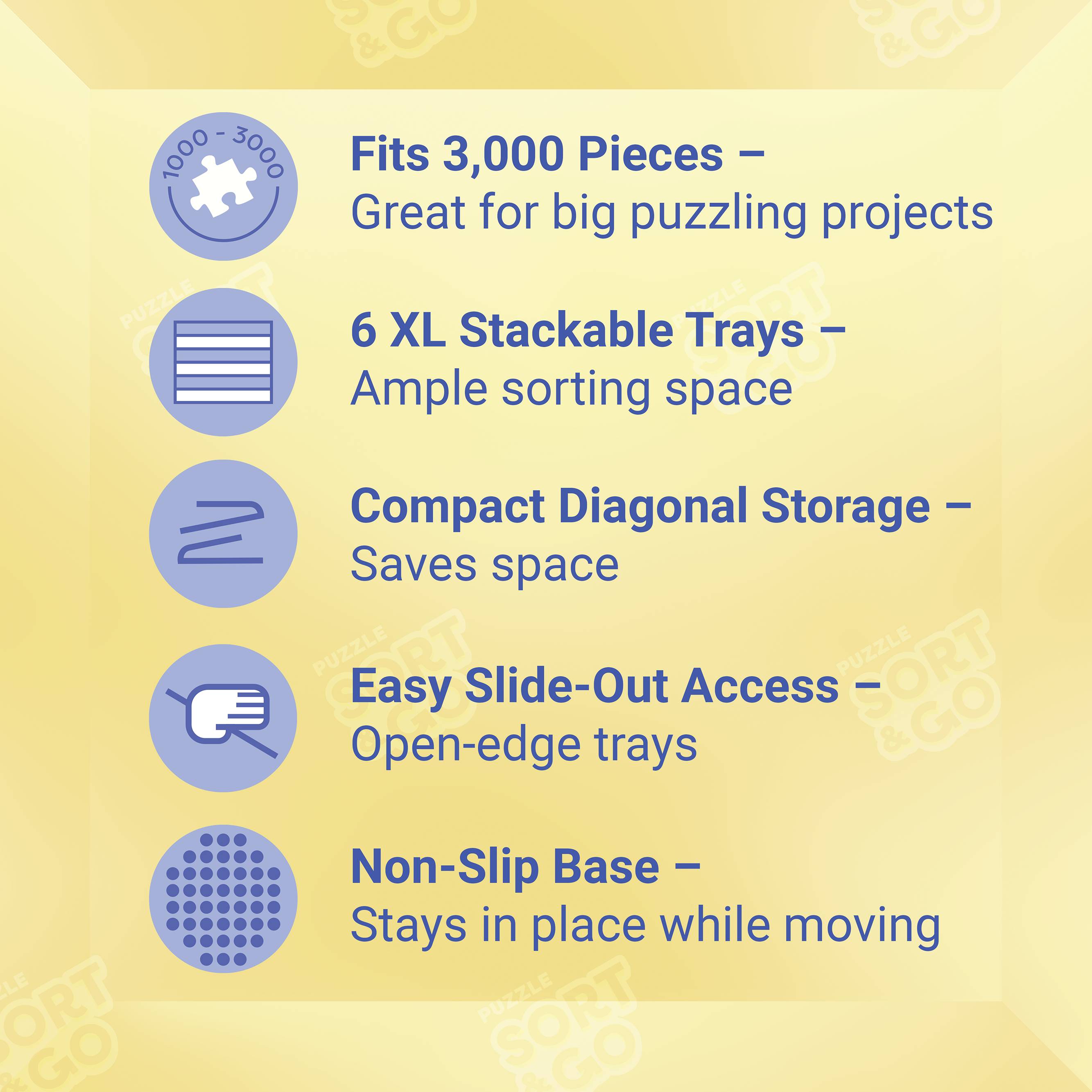 Akcesoria do puzzli – Deluxe Sort & Go 12001676 RAVENSBURGER - Sort & Go Ultimate 12.001.676 Puzzlezubehoer 1 szt.-4