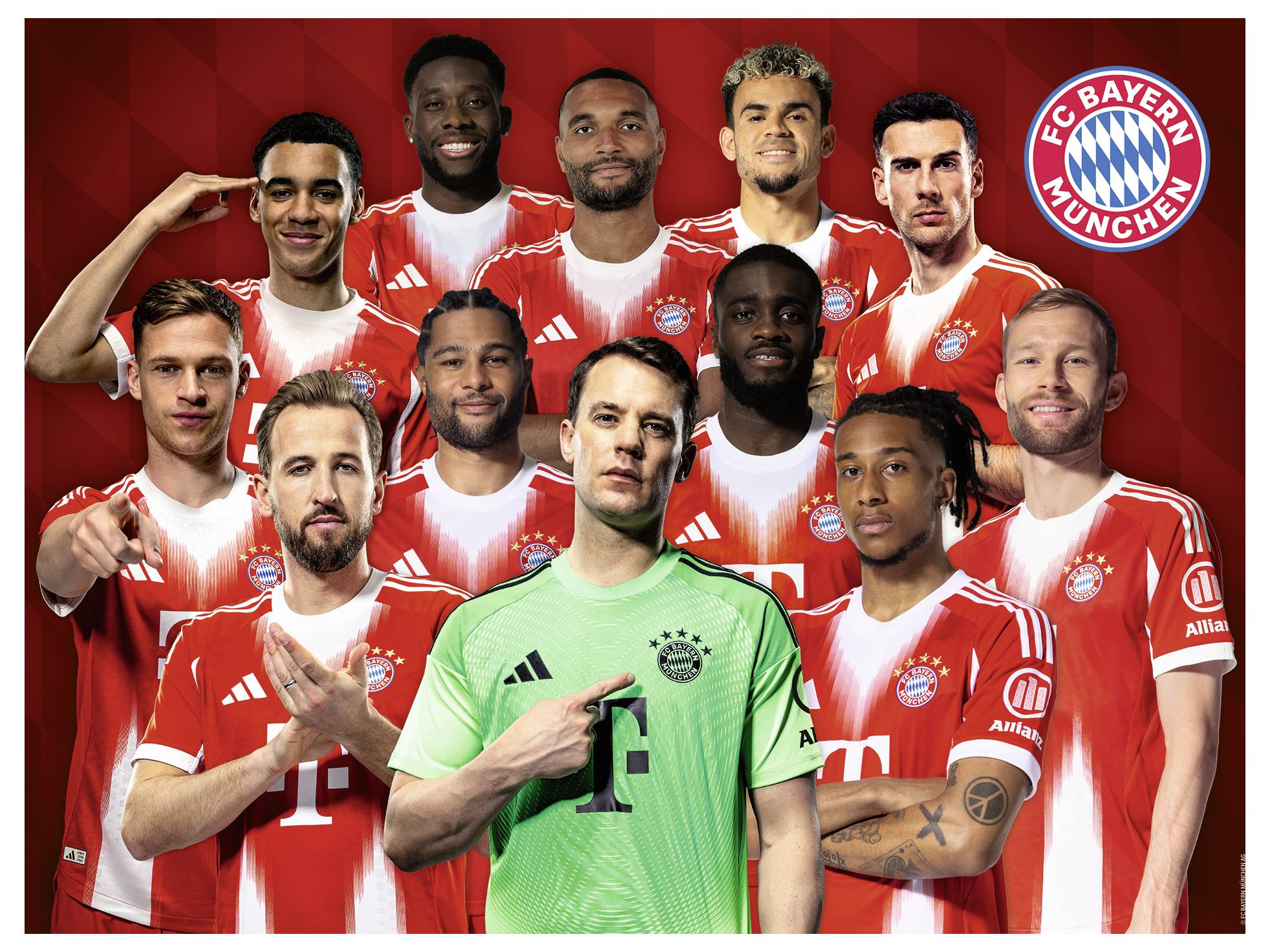 Дитячий пазл 300 деталей - ФК Баварія Мюнхен 12004146 neu 1 шт.