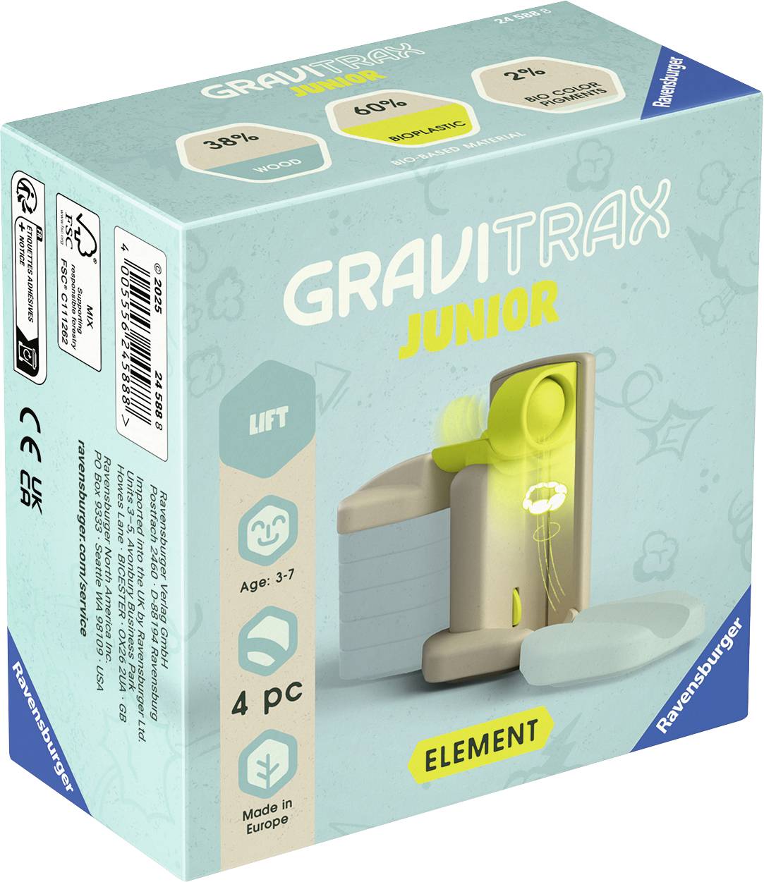 Ravensburger GraviTrax Junior - Підйомник Element GraviTrax Junior - Підйомник Element 24588