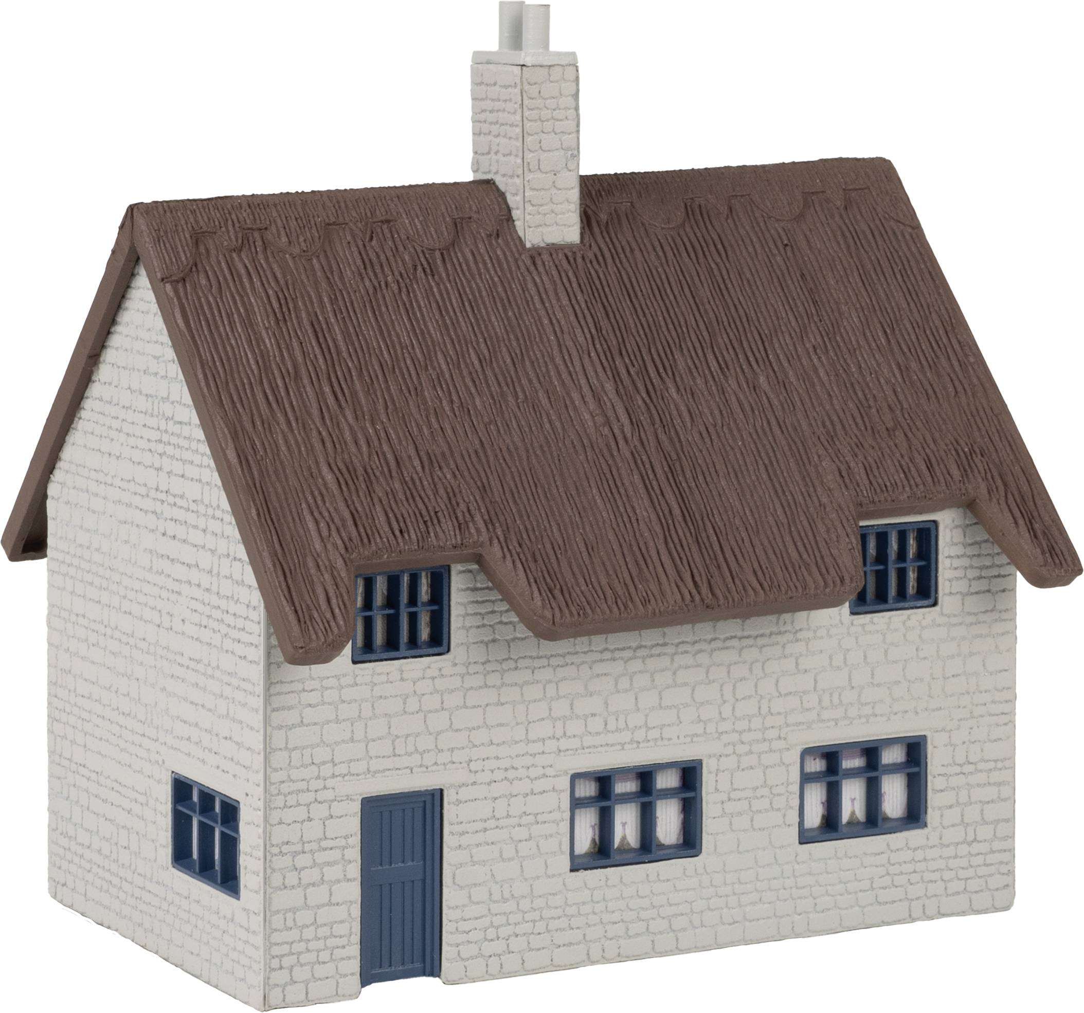 Житловий будинок із солом'яним дахом Faller 131322 H0 комплект для складання 1 шт.