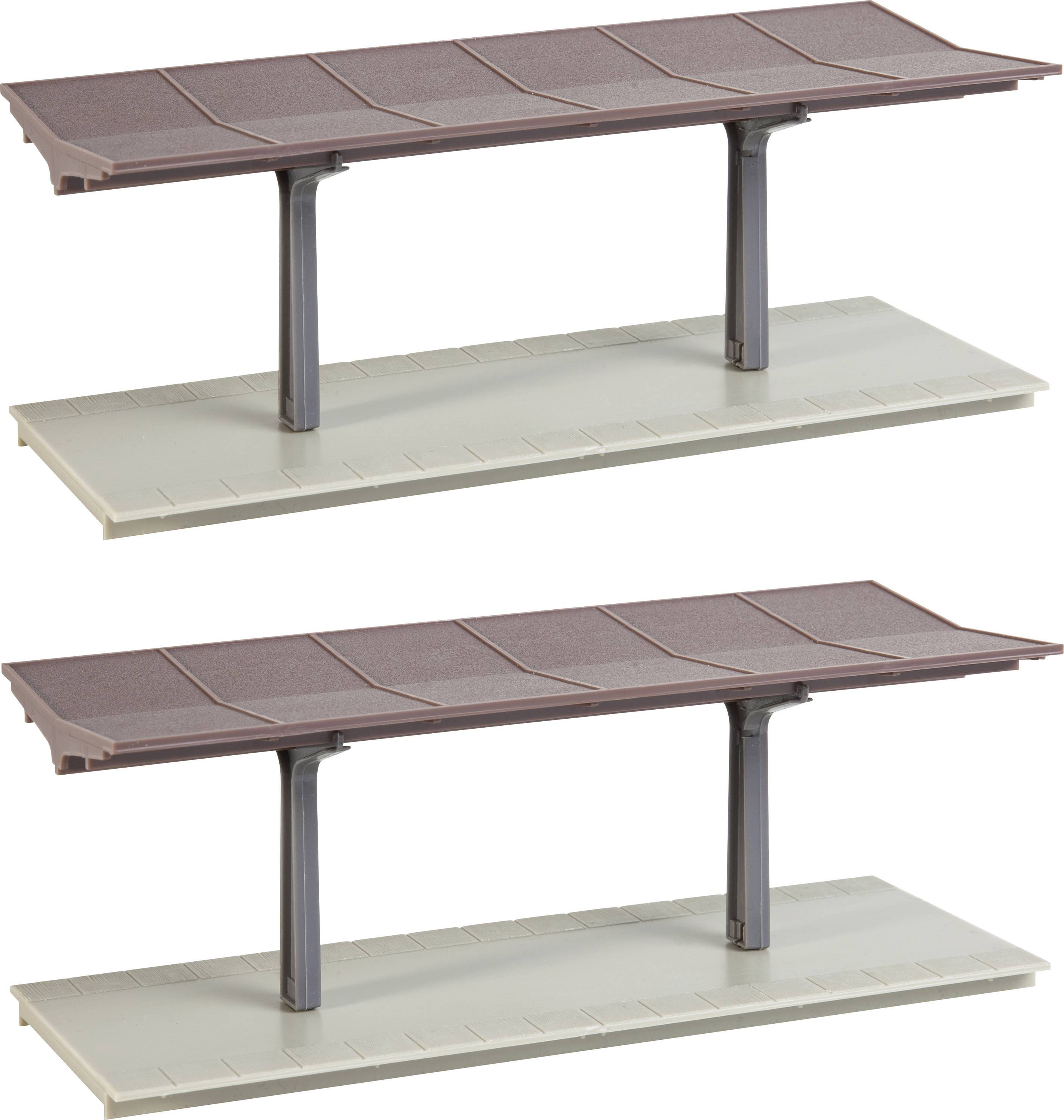 Комплект для складання Faller 131366 H0, 2 платформи, 1 шт.