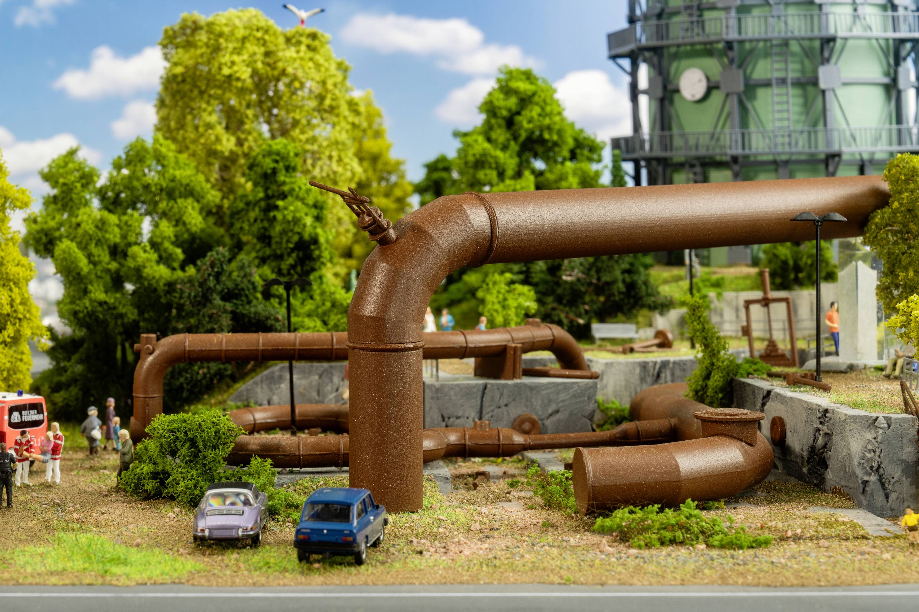 Комплект для складання Faller 180327 H0, комплект труб, 1 шт.