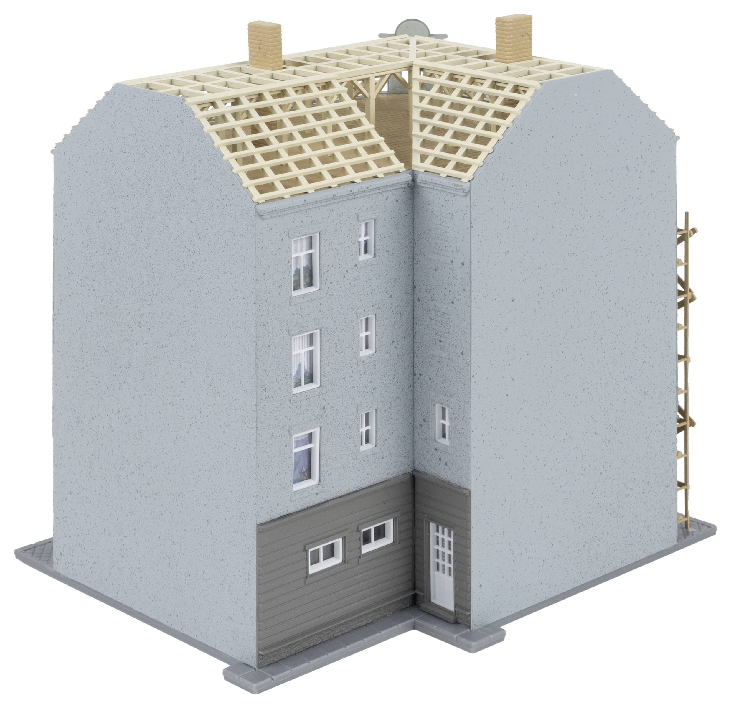 Кутовий будинок у місті під ремонт Faller 232166 N монтажний комплект 1 шт.