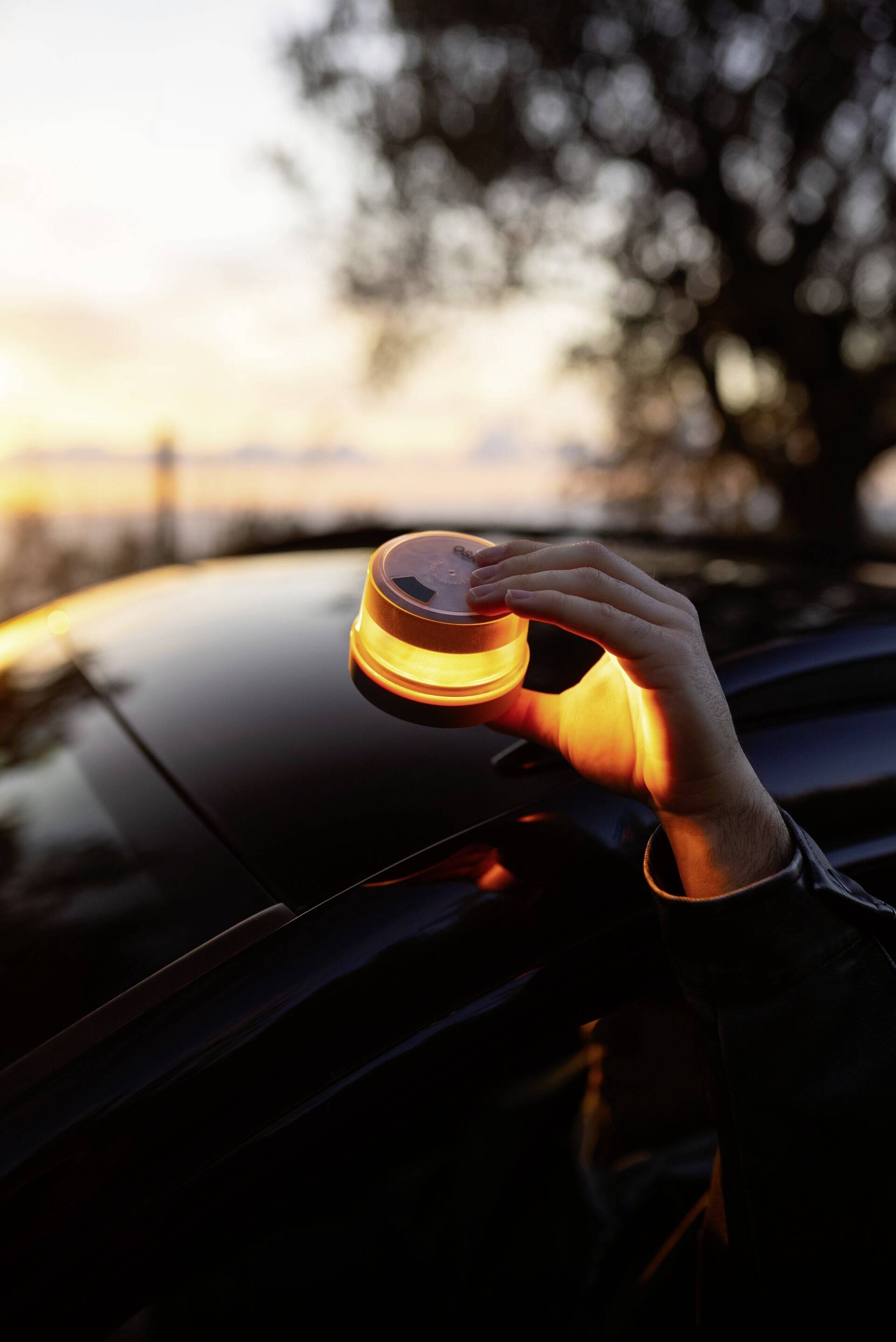 Миготливий попереджувальний маячок Osram Automotive LEDSL105 (Д x Ш x В) 84 x 84 x 60 мм 1 шт.