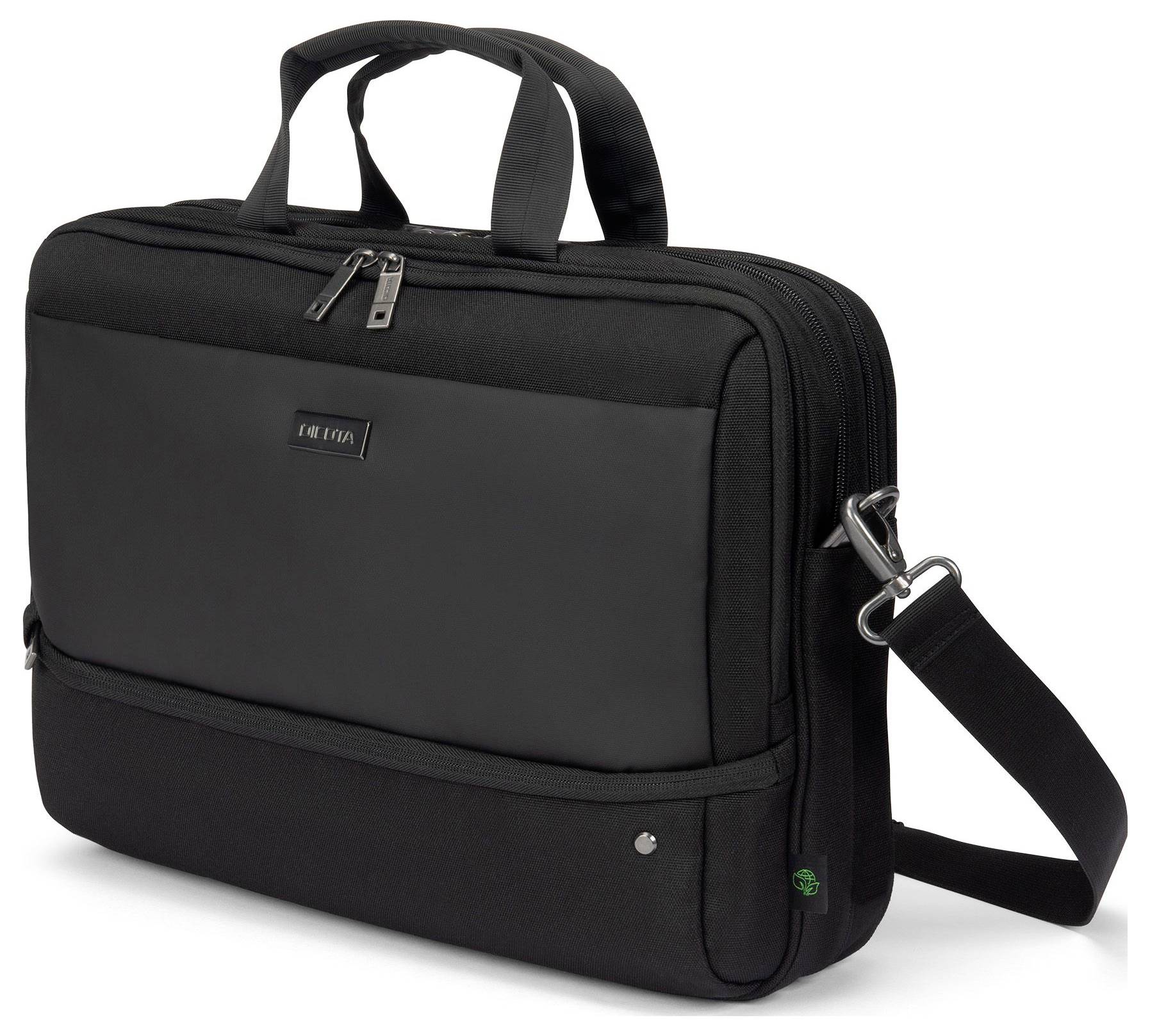 Torba na laptopa Dicota D32173-RPET D32173-RPET, 32,8 cm (12,9") , (S x W x G) 390 x 110 x 280 mm, czarny-1