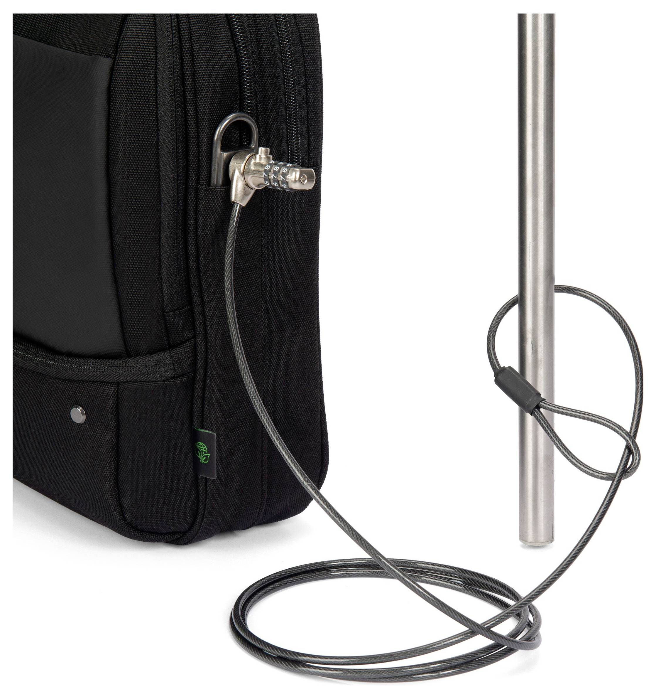 Torba na laptopa Dicota D32173-RPET D32173-RPET, 32,8 cm (12,9") , (S x W x G) 390 x 110 x 280 mm, czarny-5