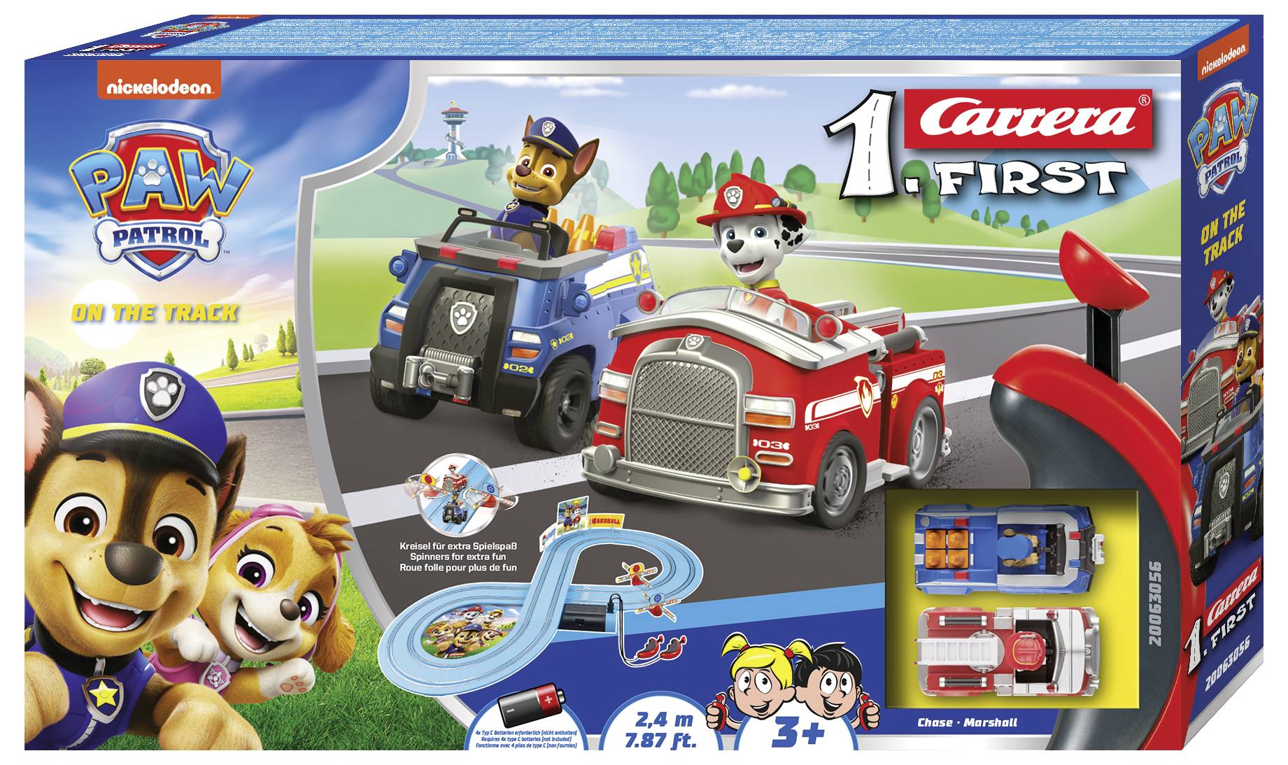 Набір гоночної траси Carrera First Paw Patrol 20063056