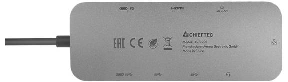 Stacja dokująca USB-C® Chieftec DSC-901-5