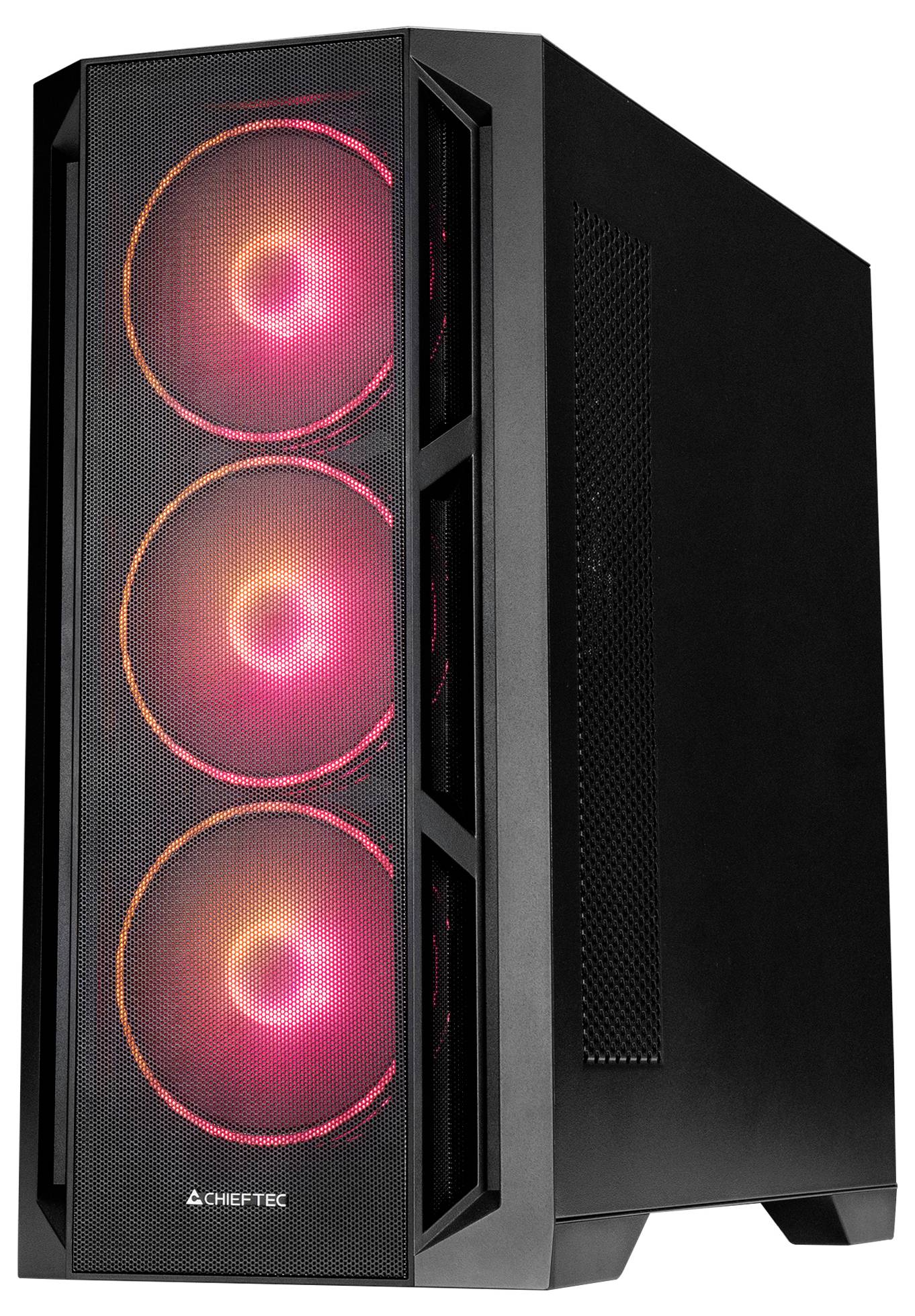 Chieftec GA-01B-L-OP Midi Tower Obudowa do komputera czarny-1