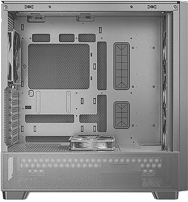 Antec FLUX SE Midi Tower Obudowa do komputera czarny, drewno-8
