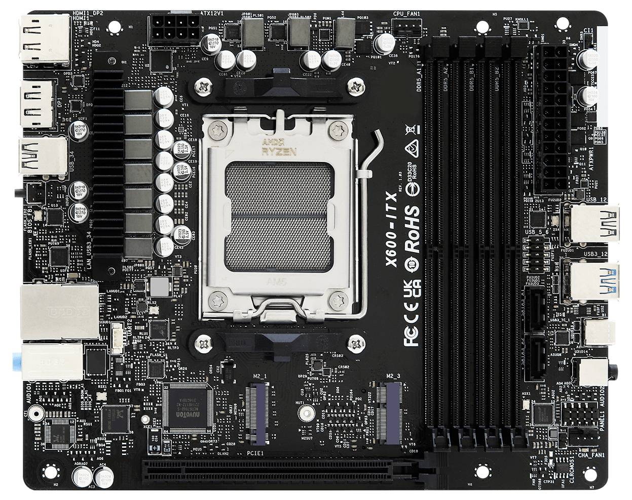 ASRock Barebone X600 90BXG4P01-A10GA0W-4