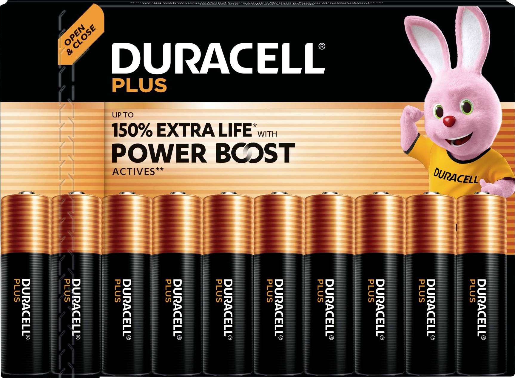 Батарейки Duracell Plus Power Boost типу AA 151283, 1,5 В, 40 шт.