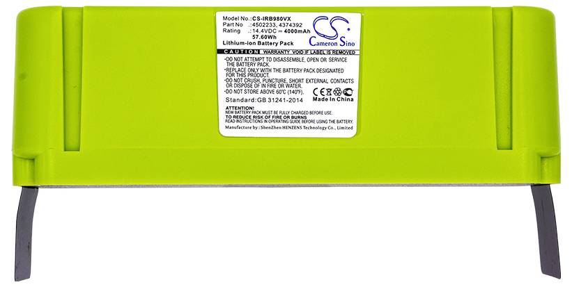 Акумулятор для електроінструментів CS Cameron Sino 14,4 В 4000 мАг