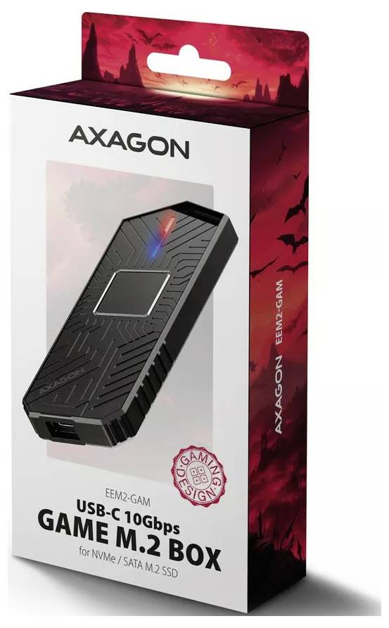 AXA EEM2-GAM Obudowa na dysk twardy 2,5" (6,35 cm)-5