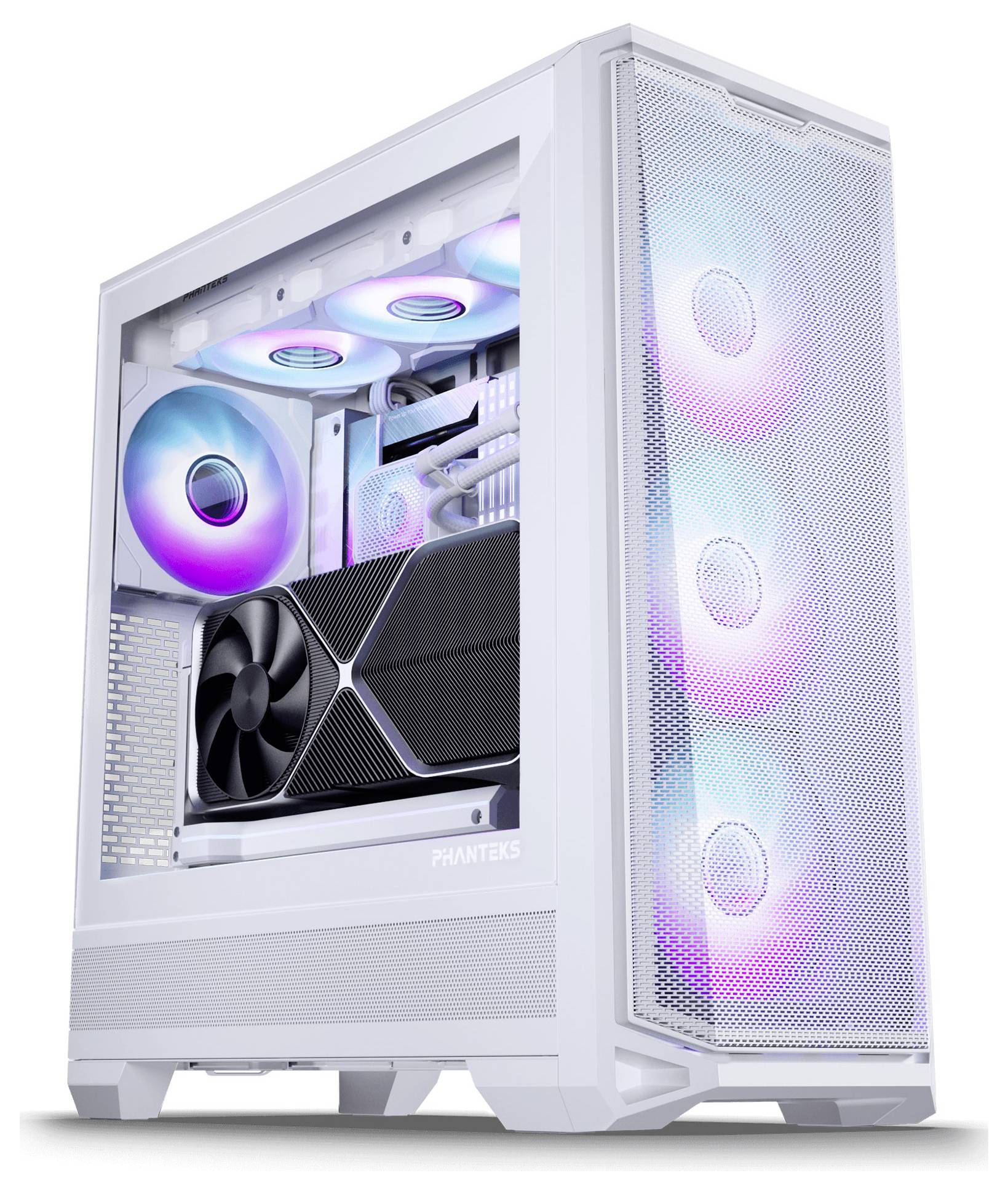 Phanteks PH-EC400GA_DMW01 Obudowa, Obudowa gamingowa, Obudowa do komputera biały-1