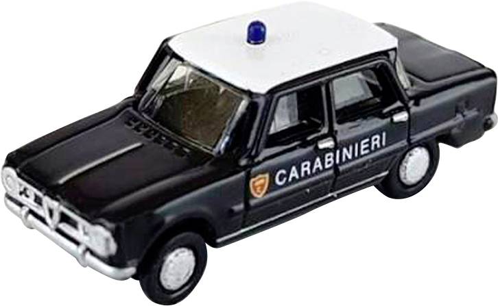 Minis by Lemke LC61413 N Модель автомобіля Alfa Romeo Giulia, Carabinieri (IT)
