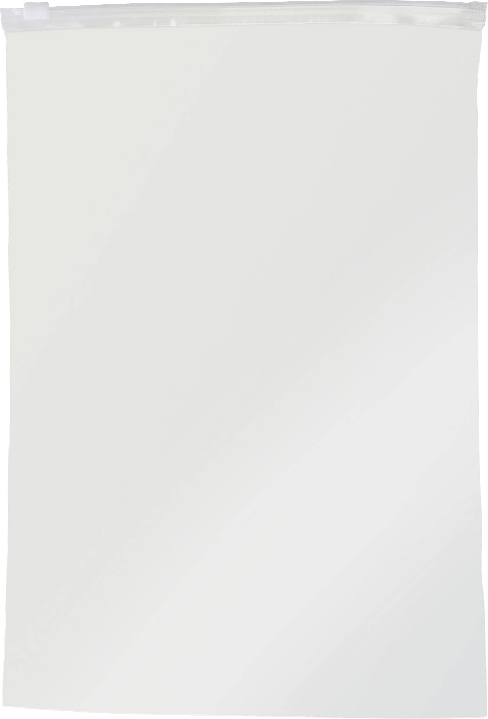 Сумка на блискавці без ремінця з етикеткою TRU COMPONENTS TC-13659828 (Д x Ш) 300 мм x 200 мм прозорий поліетилен