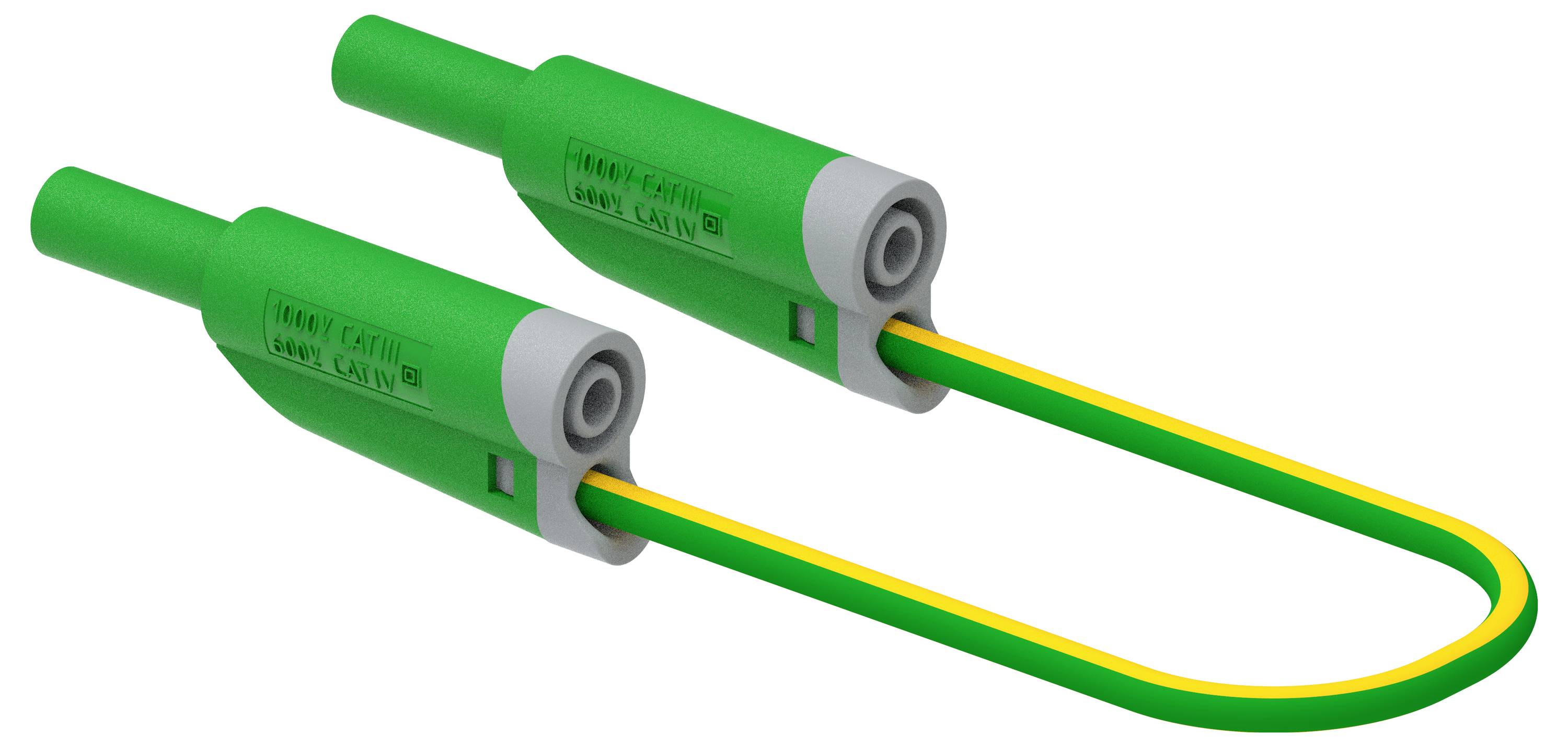 Вимірювальний дріт Electro PJP 2714-IEC-CD1-50V 50 см зелений 1 шт.