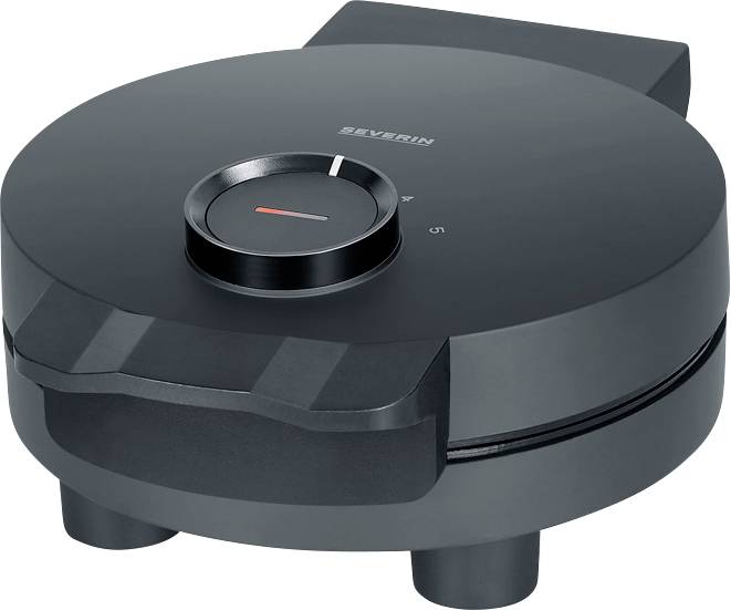 Вафельниця Severin WA 2116, антипригарне покриття, індикатор, чорний колір