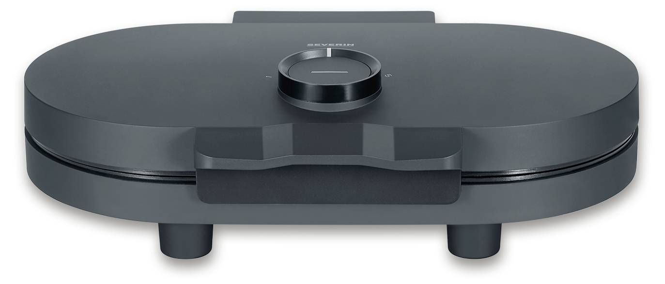 Вафельниця Severin WA 2118, індикаторна, складна, чорна