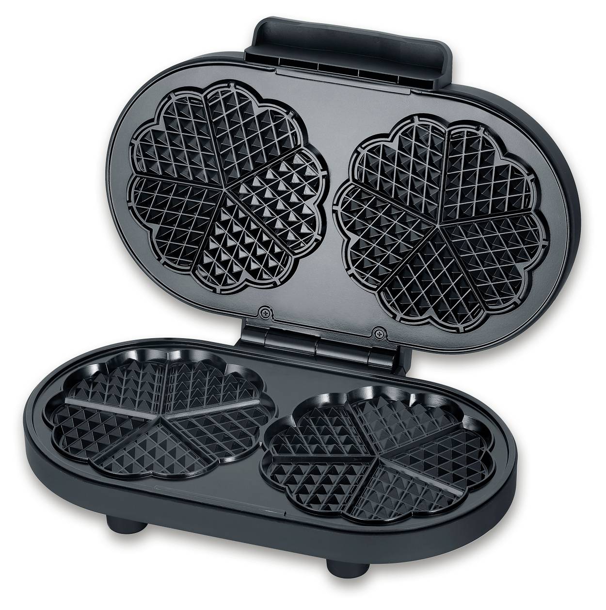 Вафельниця Severin WA 2118, індикаторна, складна, чорна