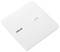 Biały router WiFi firmy Asus z napisami 'ASUS' i 'ExpressWiFi' na obudowie.