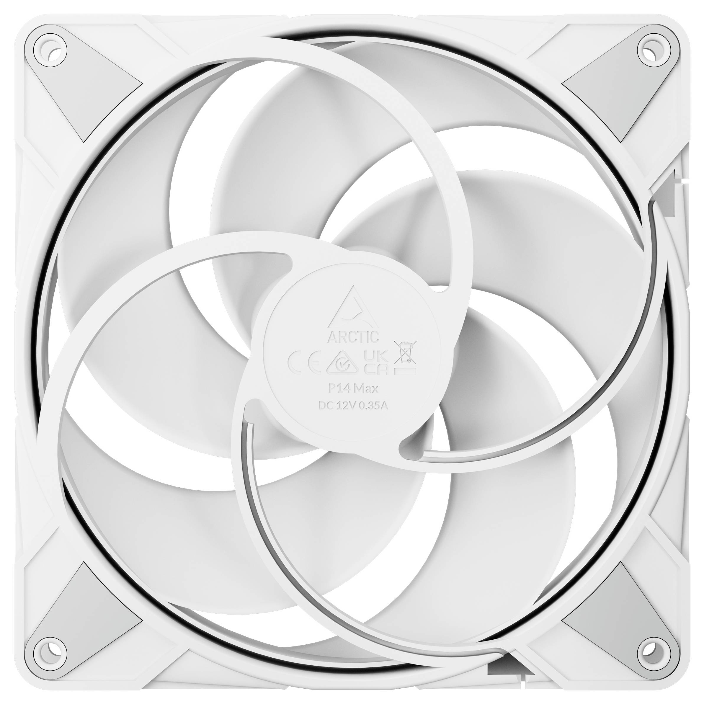 Arctic ACFAN00304A Wentylator do obudowy PC biały (S x W x G) 140 x 27 x 140 mm-3