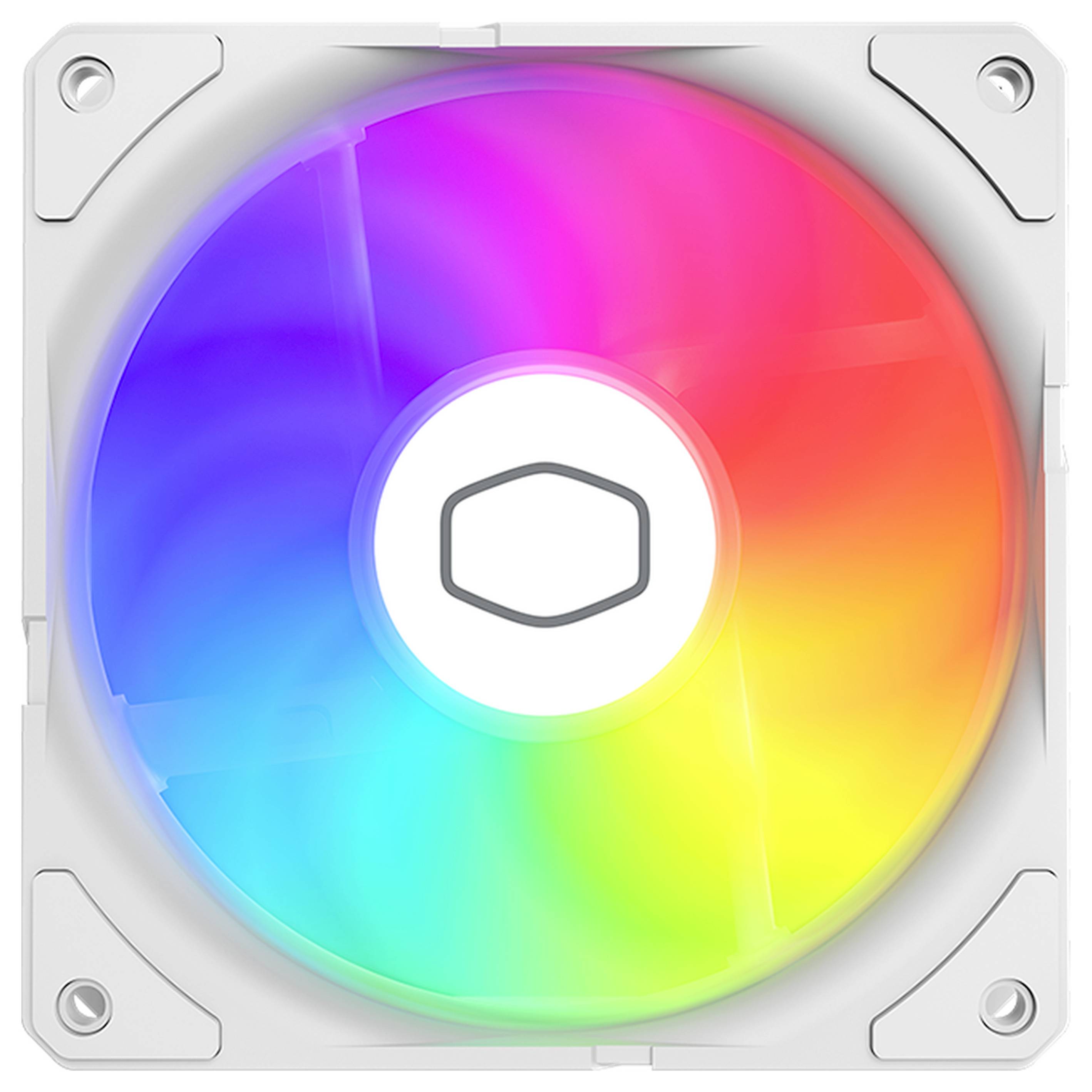 Cooler Master SickleFlow Edge Wentylator do obudowy PC biały (S x W x G) 120 x 25 x 120 mm z podświetleniem LED-3