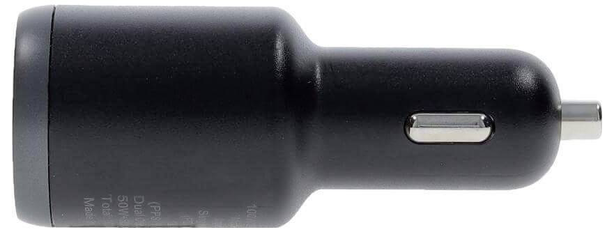 Otterbox Stacja ładowania samochodów 100 W USB-C PPS, USB PD 3.1 czarny samochód osobowy Szybka ładowarka, USB Power Del-2