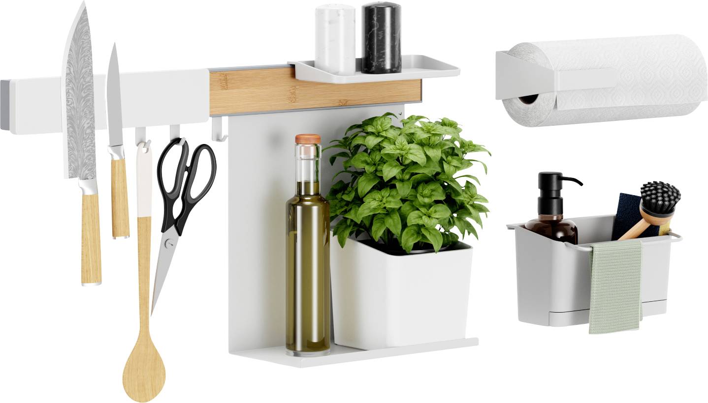 tesa 70043-00000-00 Kombi-Set білий 1 комплект