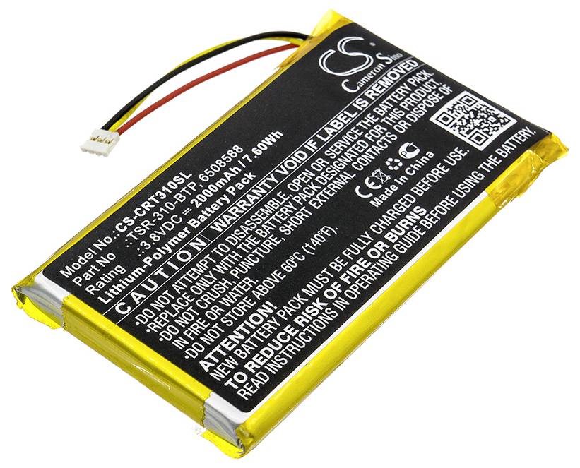 Акумулятор для електроінструментів CS Cameron Sino Замінний акумулятор підходить для Crestron CS-CRT310SL, 1 шт.