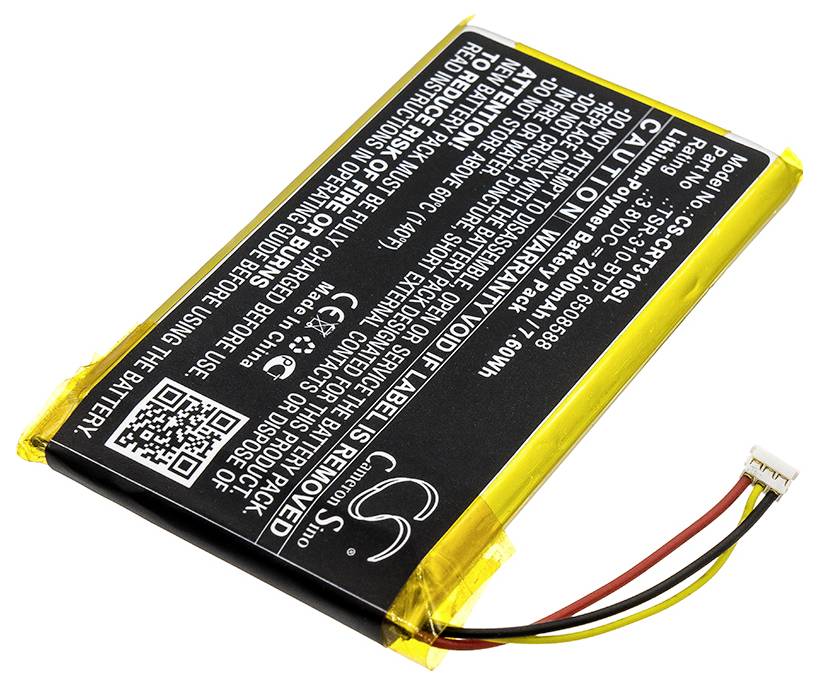 Акумулятор для електроінструментів CS Cameron Sino Замінний акумулятор підходить для Crestron CS-CRT310SL, 1 шт.