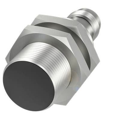 Cylindryczna, metalowa część z gwintem i sześciokątną główką, prawdopodobnie element urządzenia mechanicznego lub technicznego.