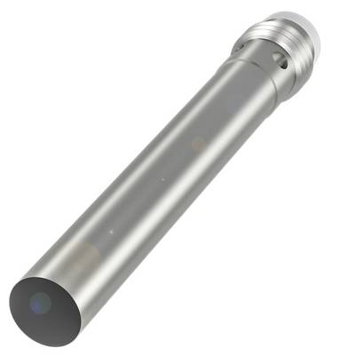 Srebrny cylindryczny metalowy trzpień z zaokrąglonym końcem, prawdopodobnie element konstrukcyjny lub narzędzie.