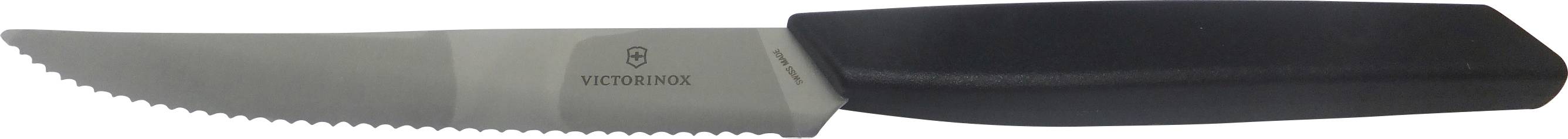 Ножі для стейків та піци Victorinox 6.9003.12W чорні