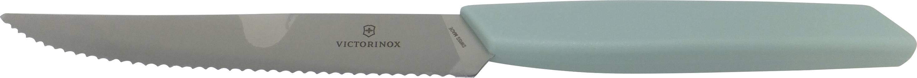 Ножі для стейків та піци Victorinox 6.9006.12W41 зелені