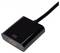 Czarny adapter z złączem HDMI do podłączania urządzeń elektronicznych.