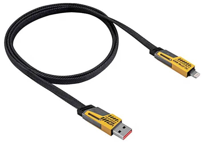 USB-кабель Akyga 1 м сірого кольору AK-USB-57