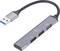 Concentrator USB z pojedynczym złączem USB 3.0 i wieloma portami dla urządzeń USB 2.0, USB 3.0 oraz czytnikiem kart, służący do rozszerzania możliwości podłączenia.