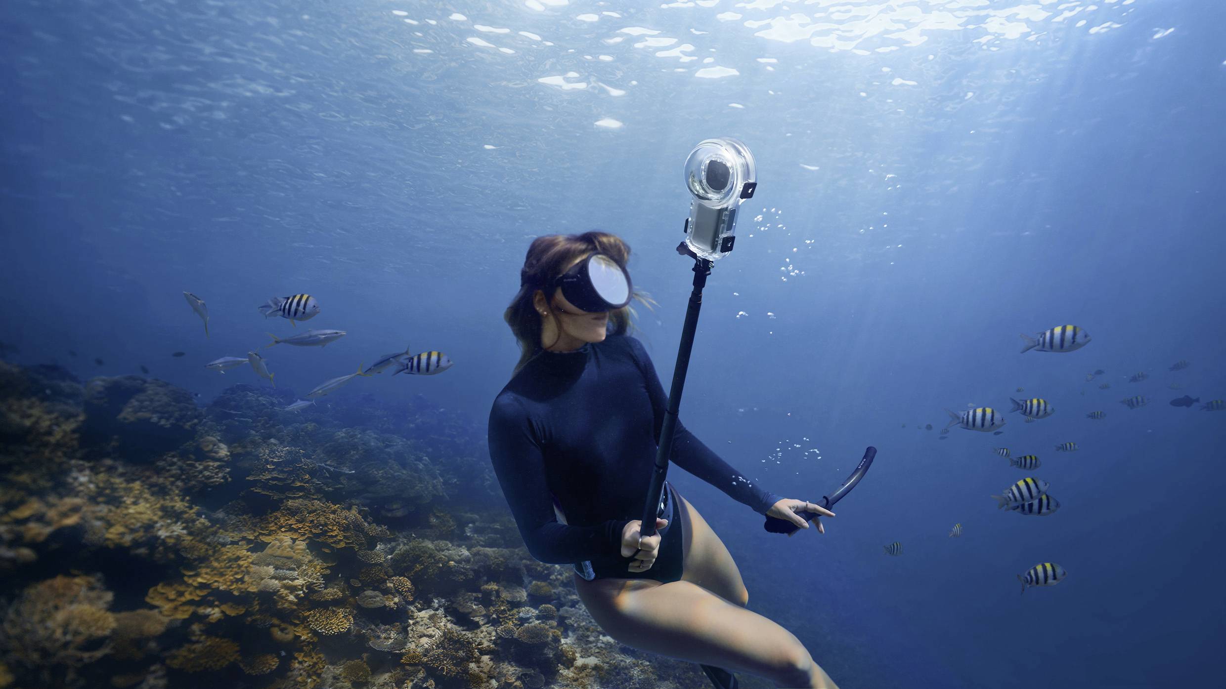 Insta360 X5 Invisible Dive Case Obudowa zanurzeniowa Insta360 X5 CINSBAHJ-5