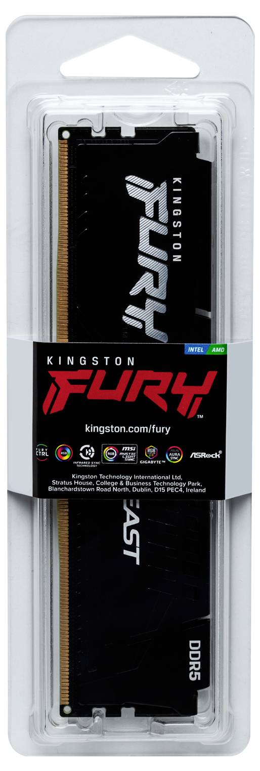 Kingston KF556C36BBE2 Pamięć robocza pulpitu DDR5 32 GB 1 x 32 GB 288 pin DIMM CL36 KF556C36BBE2-32-2