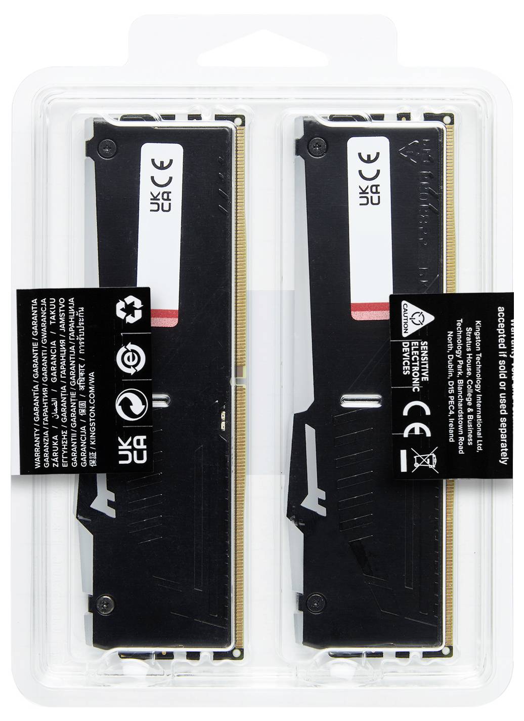 Kingston KF556C36BBE2AK2 Pamięć robocza pulpitu DDR5 64 GB 2 x 32 GB 288 pin DIMM CL36 KF556C36BBE2AK2-64-3