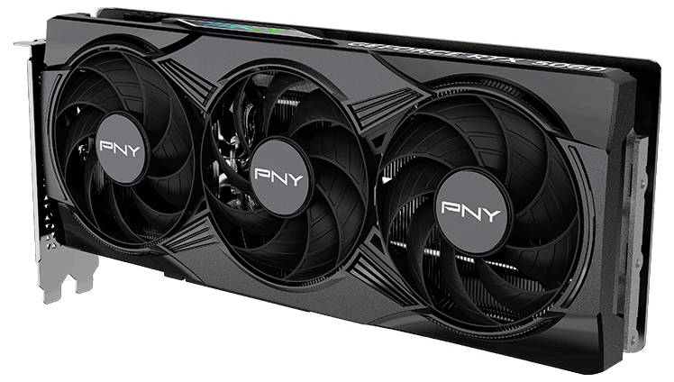 PNY Karta graficzna Nvidia GeForce RTX 5060 GeForce RTX 5060 8 GB GDDR7 RAM PCIe x8 HDMI, DisplayPort NVIDIA G-Sync , Po-3