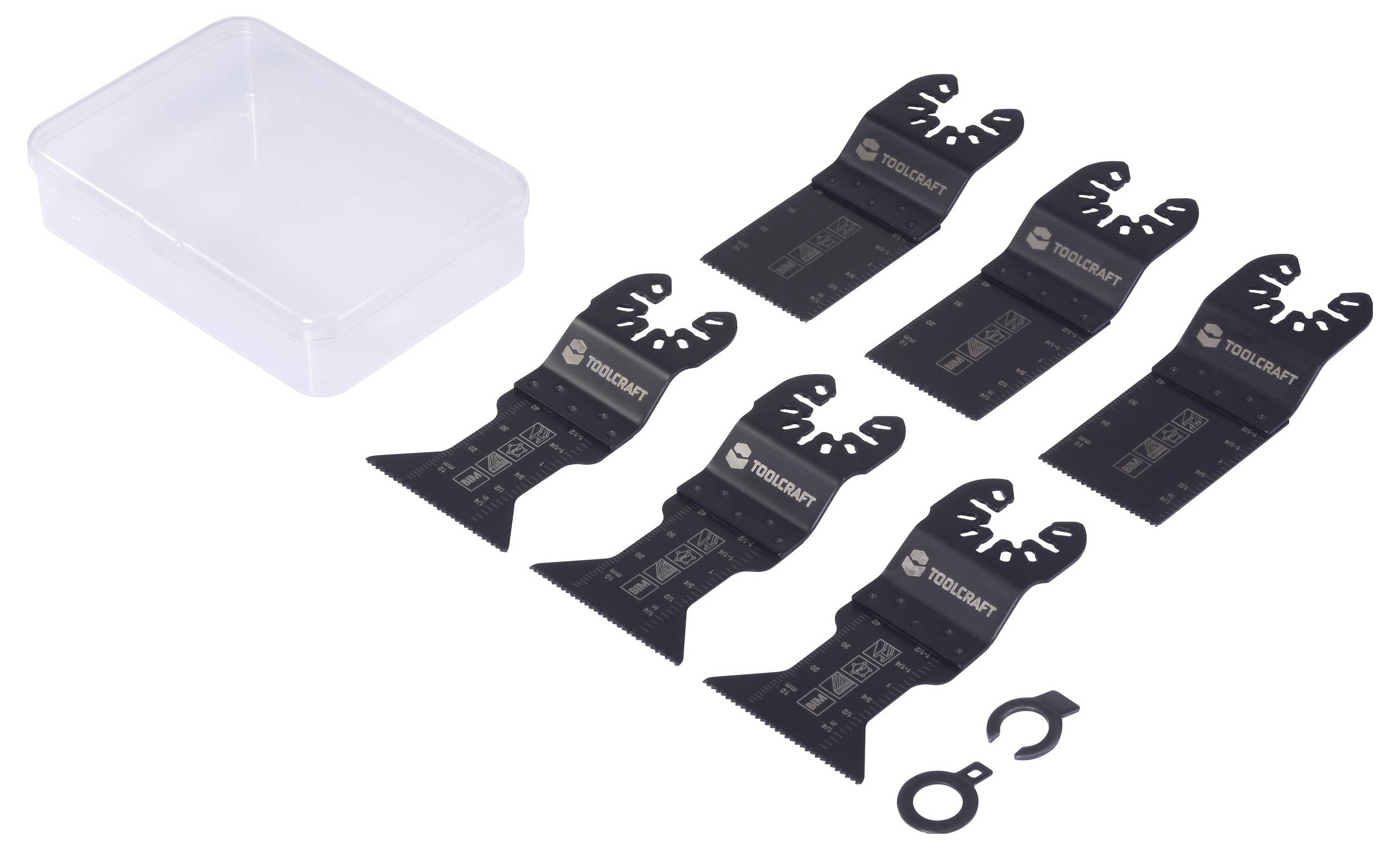 TOOLCRAFT TO-10283859 bimetal Zestaw akcesoriów do multinarzędzia 6 szt.-4