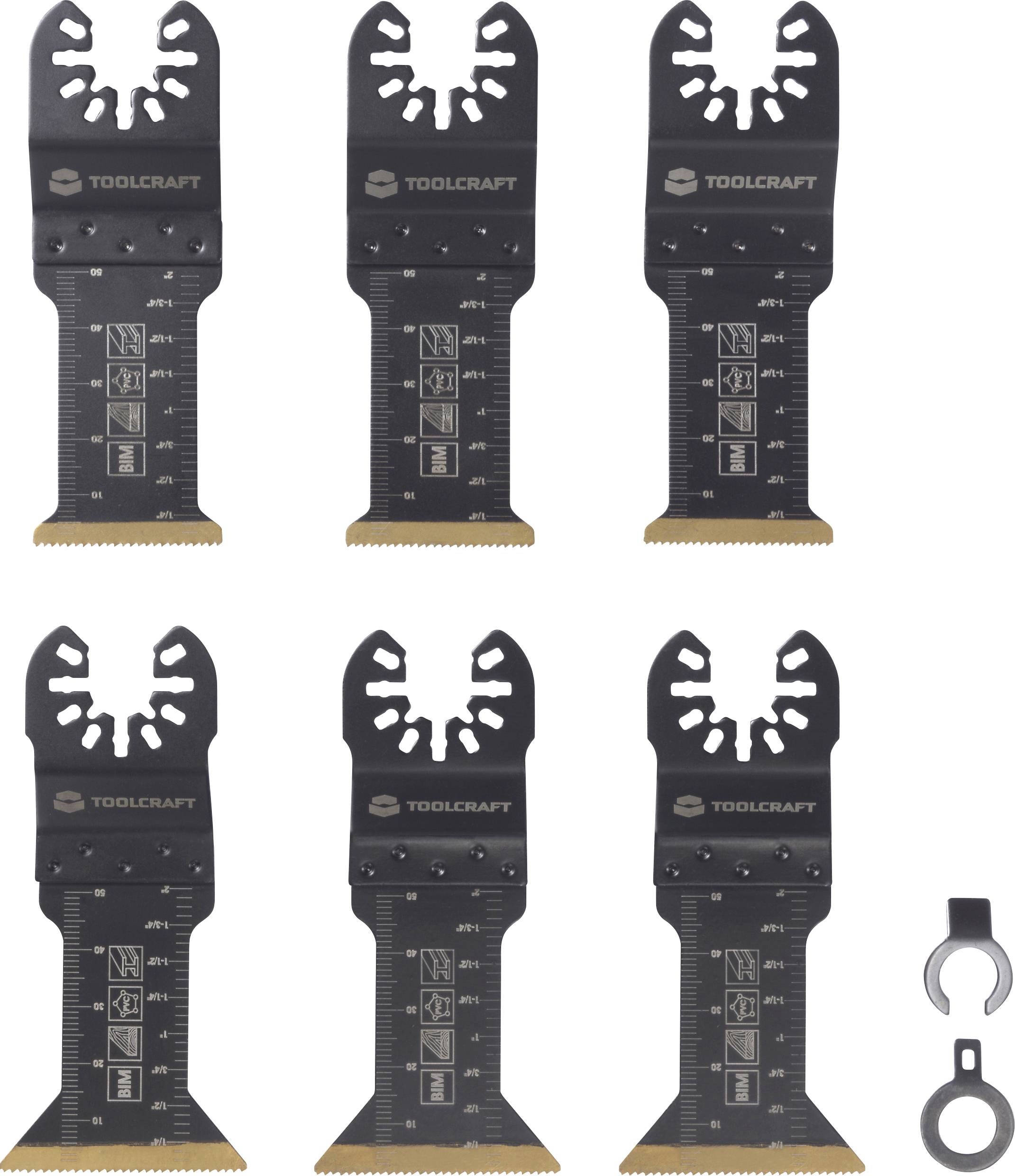 Набір багатофункціональних аксесуарів TOOLCRAFT TO-10283862 3 комплекти