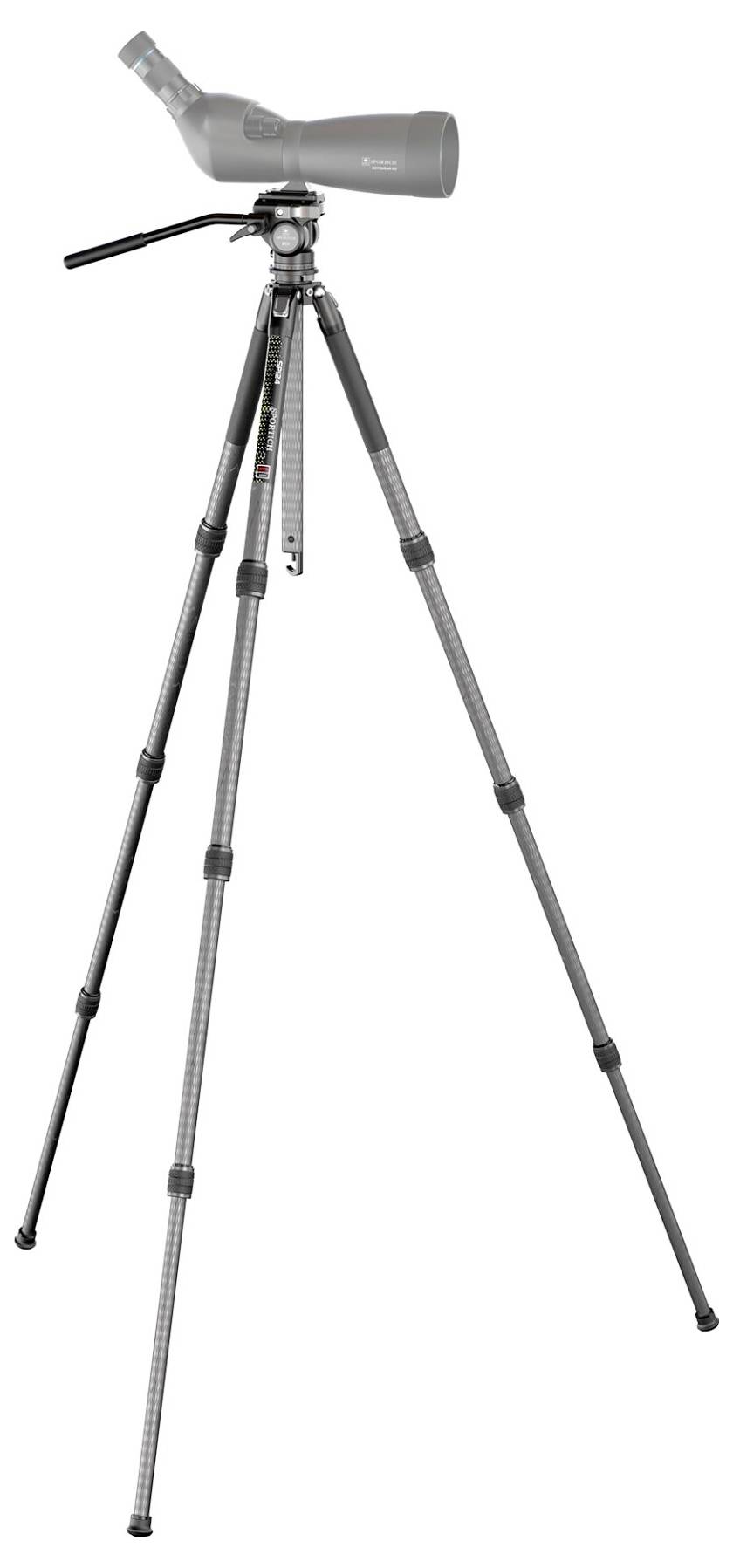 Statyw SIRUI Europe Sirui Sportich SP124 + B5X Carbon SP124+B5X, 153.5 cm-10